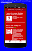 7 Schermata EMERGENCY CALL AUSTRALIA: 000
