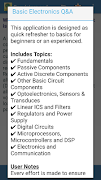 Basic Electronics Q&A capture d'écran 3