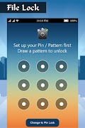 File & Folder Lock : Gallery Lock captura de pantalla 1
