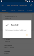 برنامه‌نما Wifi Analyzer And Booster Pro عکس از صفحه