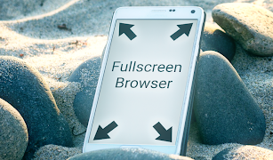 Fullscreen Browser Affiche