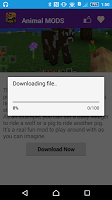 برنامه‌نما Animal Mod For MCPE` عکس از صفحه