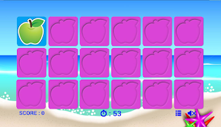 Fruit memory matching games تصوير الشاشة 2