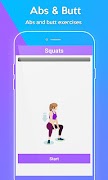 Abs & Butt Workout 截图 1