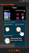 Retro Clock Widget screenshot 7