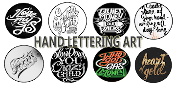 Hand Lettering Arts اسکرین شاٹ 2