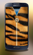 Tiger Zipper Lock Screen ภาพหน้าจอ 3