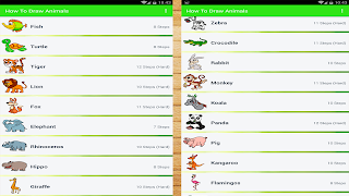 How To Draw Animals اسکرین شاٹ 3