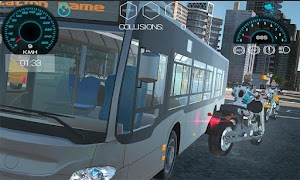 7 Schermata City Bus Driving Simulator: Free Bus Games 3d