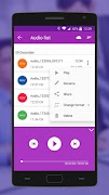 برنامه‌نما Audio Recorder عکس از صفحه