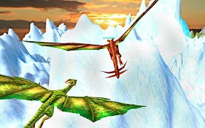 Flying Dragon Warrior Simulator تصوير الشاشة 2