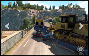 برنامهنما Euro Truck : Real Cargo Delivery Game Simulator 3D عکس از صفحه