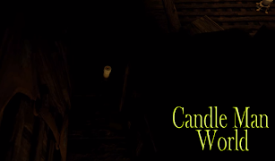 Candle Man World Plakat