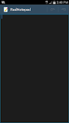 RadNotepad screenshot 1