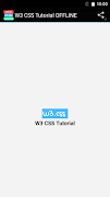 W3 CSS Tutorial OFFLINE APP โปสเตอร์
