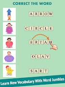 Kids Word Jumbles - Toddlers Hidden Word Games captura de pantalla 6