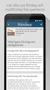 Riksdapp screenshot 3