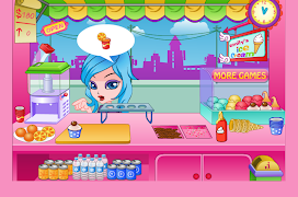 بائعة الايس كريم - العاب طبخ captura de pantalla 1