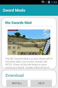 5 Schermata Sword MODS FOR MCPE