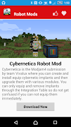 Robot Mod For MCPE' screenshot 6