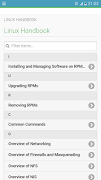 برنامه‌نما Linux Handbook عکس از صفحه