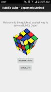 Beginner Rubik's Cube Solver تصوير الشاشة 2