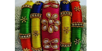 3 Schermata Silk Thread Bangles Ideas Offline