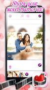 Love Photo Slideshow: Video Clip Maker for Couples Affiche