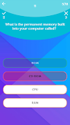برنامه‌نما Computer Quiz عکس از صفحه