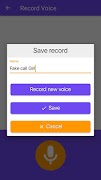 Fake call app, simulate calling screen اسکرین شاٹ 1