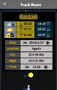 Moon and sun tracker 2018 스크린샷 3