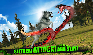 Angry Anaconda Attack 3D تصوير الشاشة 2