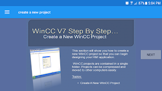 WinCC Step-By-Step ポスター