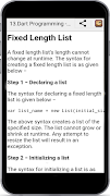 برنامه‌نما Learn Dart Programming عکس از صفحه