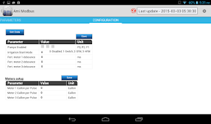 AMI Modbus screenshot 1