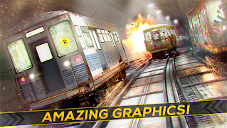 Subway Train Simulator HD Game ภาพหน้าจอ 7