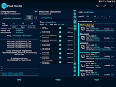 برنامه‌نما Ping and Trace Pro عکس از صفحه