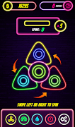 Fidget Spinner - Neon Glow screenshot 1