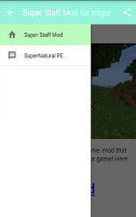 Super Staff Mod for mcpe screenshot 1