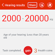 iCare Hearing Test اسکرین شاٹ 7