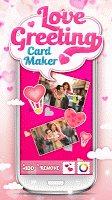 Love Greeting Card Maker captura de pantalla 3
