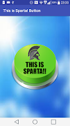 THIS IS SPARTA!! Button Affiche