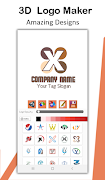 2 Schermata 3D Logo Maker & 3D Logo Designer Free