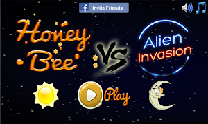 Honey Bee vs Alien Invasion Screenshot 5
