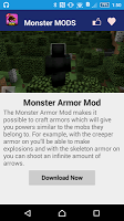 Potwór Mod Na MCPE` screenshot 2