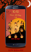 Halloween Pattern Screen Lock screenshot 6
