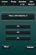 برنامه‌نما General Mathematics Quiz عکس از صفحه