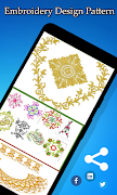 Embroidery Design Pattern স্ক্রিনশট 2
