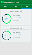 برنامه‌نما RAM Optimizer Plus عکس از صفحه