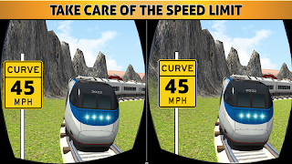 VR train Driving Simulator 3D capture d'écran 1